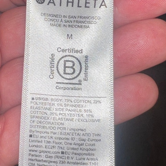 Athleta Coaster Luxe Quarter Zip Sweatshirt Lot of 3 Black Green Brown Medium - Picture 3 of 12